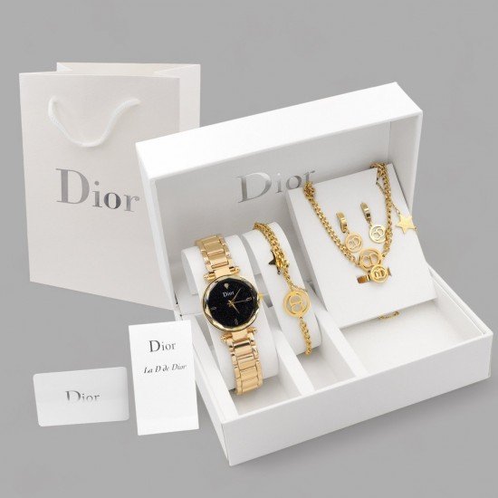 ΣΕΤ ΡΟΛΟΪ DIOR 5 ΤΜΧ. ΧΡΥΣΟ